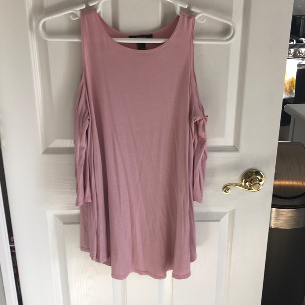 Forever 21 Cold Shoulder Top.